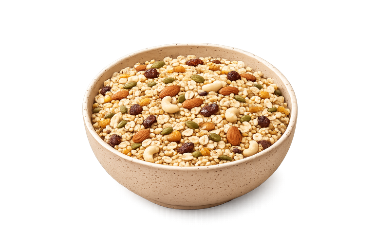 Sugar-free millet muesli